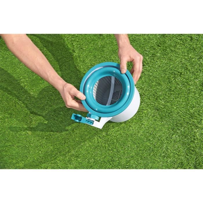 Bestway surface skimmer for above-ground pools - with attachment for in-ground pools