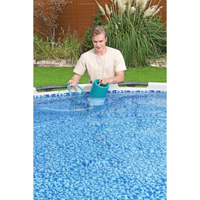 Bestway surface skimmer for above-ground pools - with attachment for in-ground pools