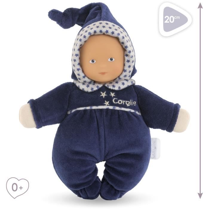 Babidoux Comforter - Corolle - Starry Nights Marine - Bell - Vanilla Scent - Name Tag