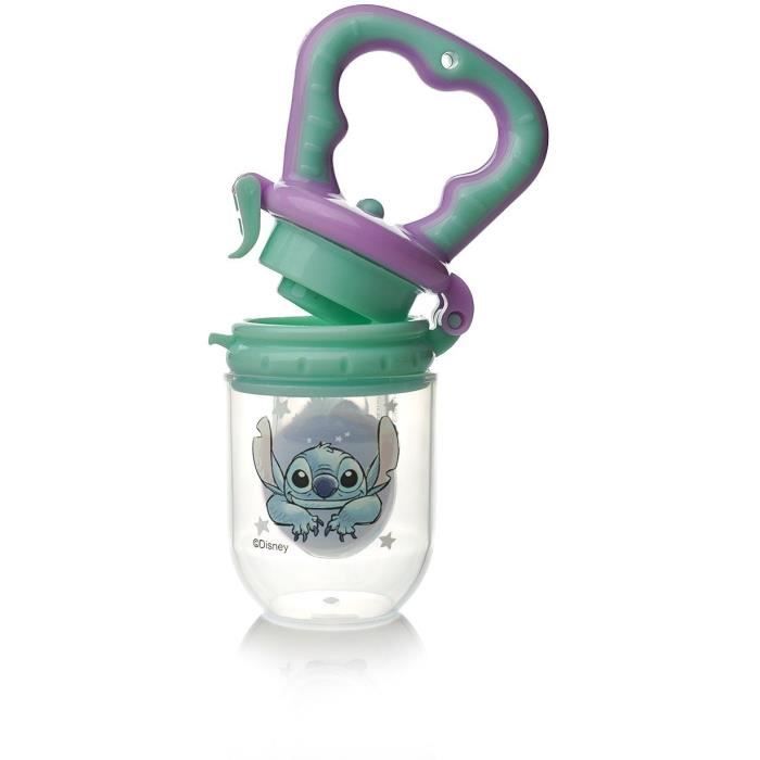 THERMOBABY Lilo & Stitch Meal Pack - 1st Stage - Spoon-Proof Cup, Non-Slip Bowl, 2 Spoons, Food Bottle