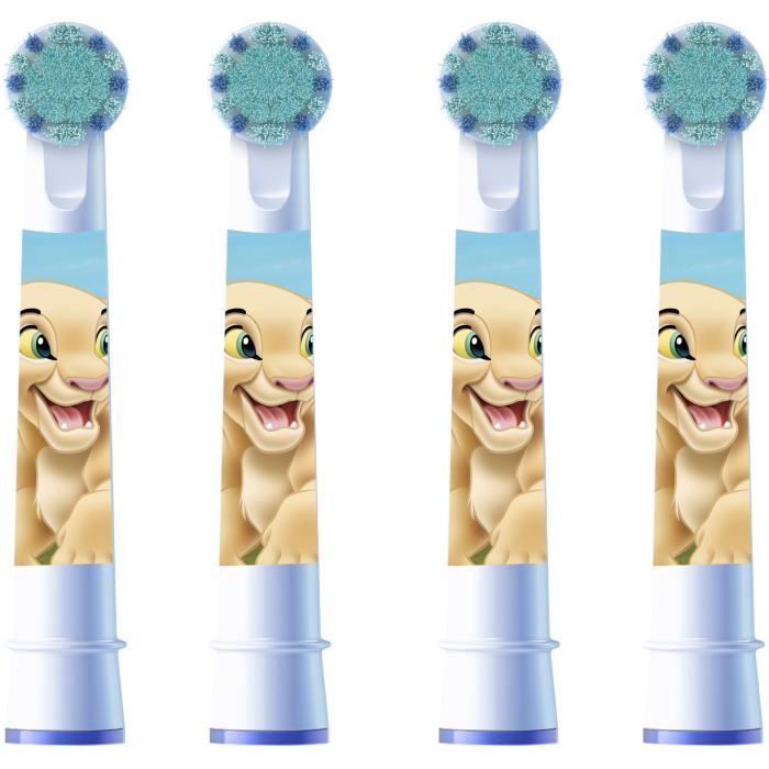 Oral-B Kids Brush Heads Pack of 4 - Lion King - For Children 3+