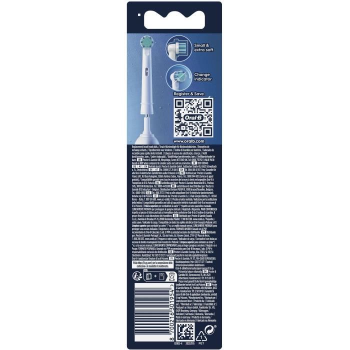 Oral-B Kids Brush Heads Pack of 4 - Lion King - For Children 3+