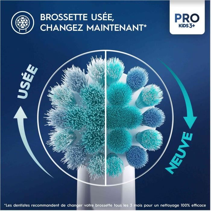 Oral-B Kids Brush Heads Pack of 4 - Lion King - For Children 3+