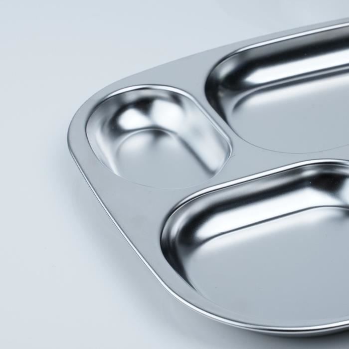 THERMOBABY Compartmentalized Tray - 4 Compartments - BPA-free - Stainless Steel