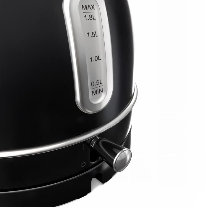 SWEISS Vintage Kettle - 2200 W - 1.8 L - 360° Swivel Base - Black - KTL9