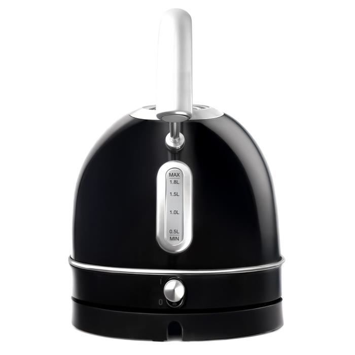 SWEISS Vintage Kettle - 2200 W - 1.8 L - 360° Swivel Base - Black - KTL9