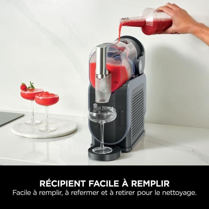 NINJA Slushi FS301EU Ice Cream and Slush Machine - 2.5 L Capacity - 5 Programs - 800W