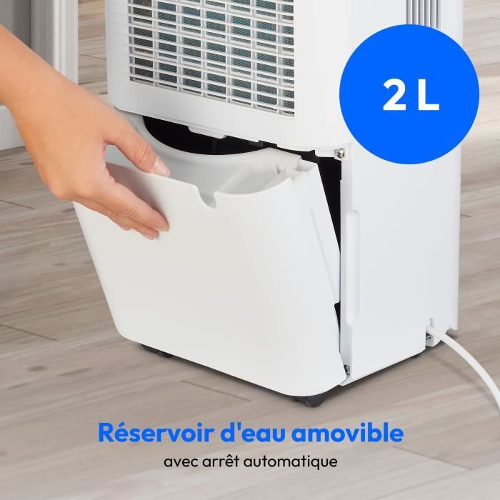 MEDION Dehumidifier - 12 L/day - 2 L Tank Capacity 12L/day