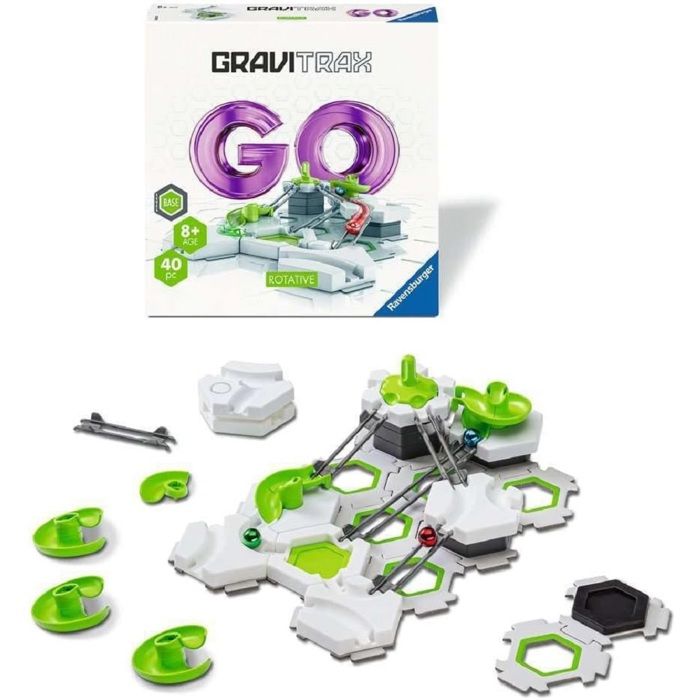 Ravensburger - Gravitrax Construction Set - GO Rotating - 40 Pieces - Ages 8+