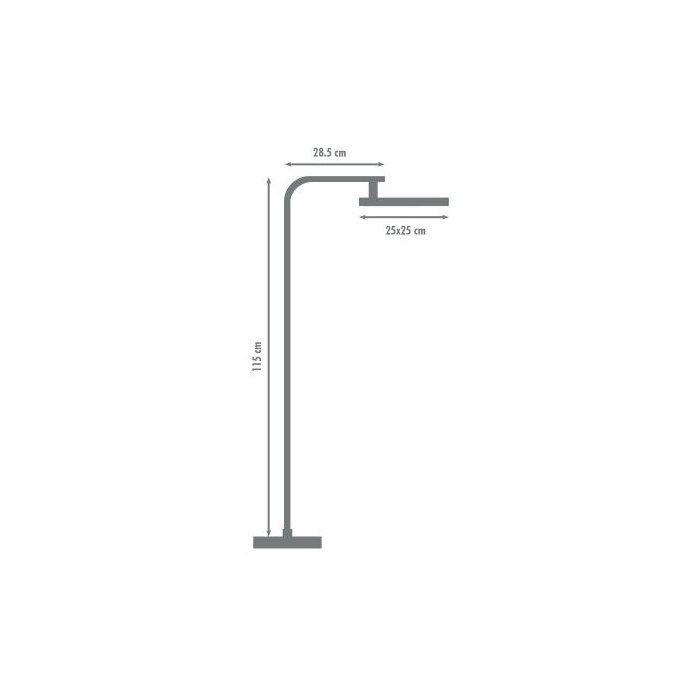 EDOUARD ROUSSEAU Shower Column - Sanitary Plumbing Tool - 31 cm x 11 cm x 86 cm - 3640 g