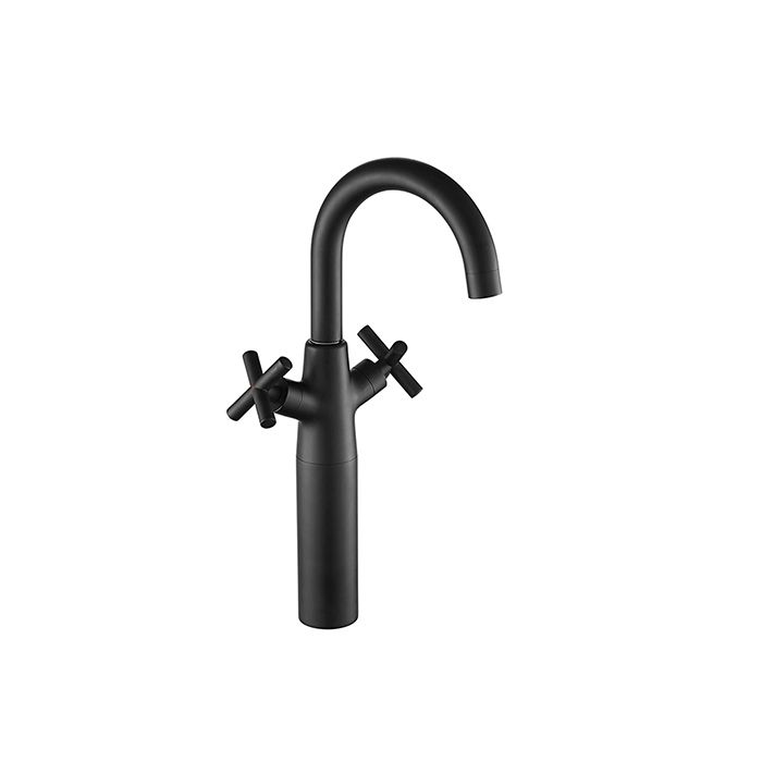 EDOUARD ROUSSEAU High Basin Mixer Tap - NANKA - Black