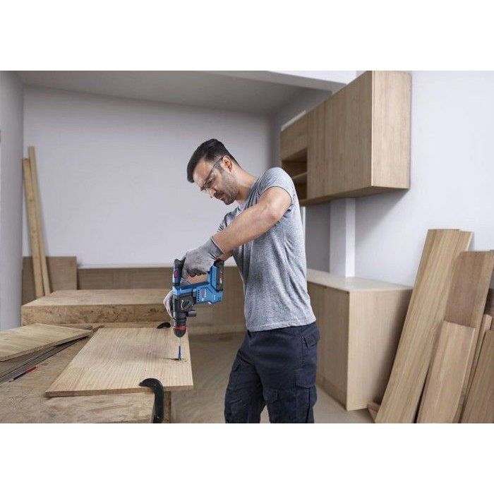 Bosch GBH 18V-18 X Cordless Rotary Hammer 18V 2Ah with KickBack Control
