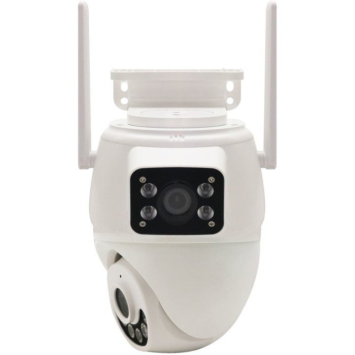 KYF Connected Outdoor Camera - Wi-Fi - Rotating PT - Dual 3MP
