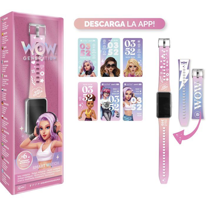Smartwatch - KIDS LICENSING - WOW GENERATION - Ages 6+