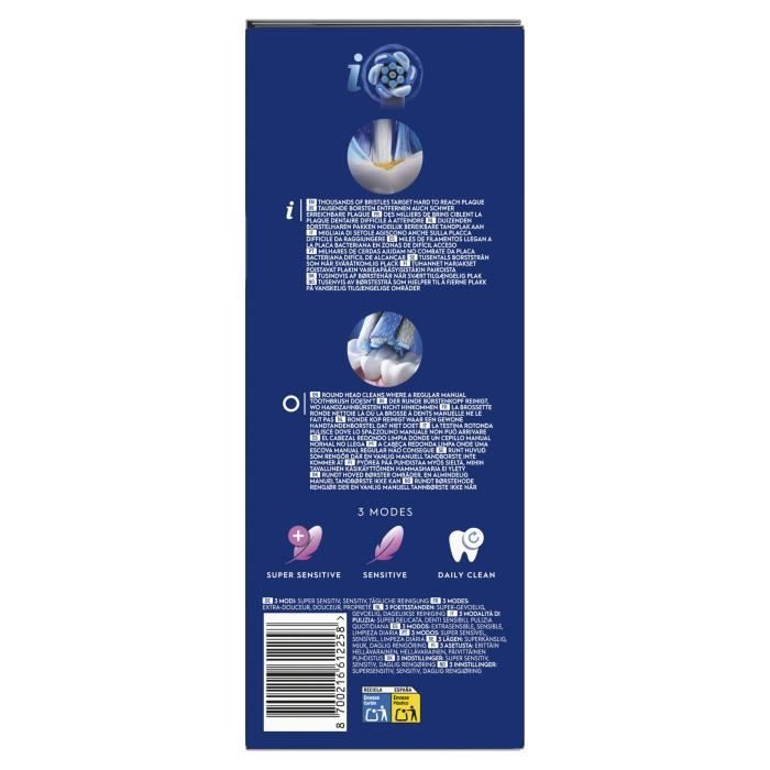 Oral-B Electric Toothbrush - iO2 - Green Drill - 3 Brushing Modes - 2-Minute Timer