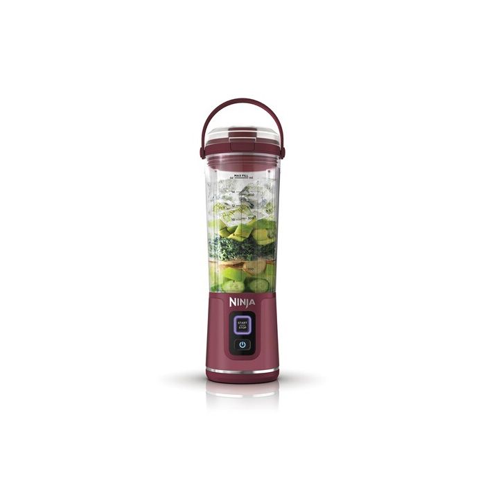 Ninja Blast Portable Blender - BC151EUCR - 530 ml - 2h Battery Life - Cordless - BPA-free - Cranberry NIN171Blender