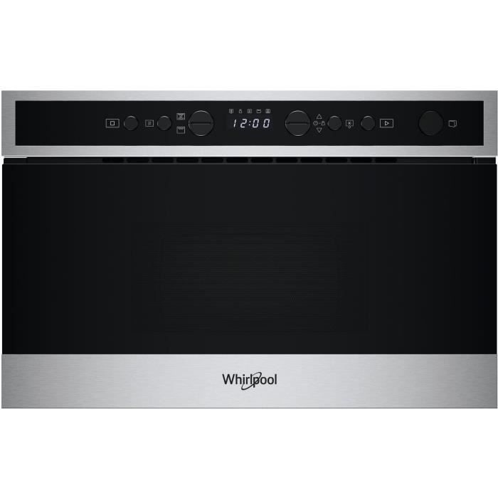 WHIRLPOOL WMN4I4BXF Built-in Microwave Oven - 22 L - Fingerprint-resistant Stainless Steel