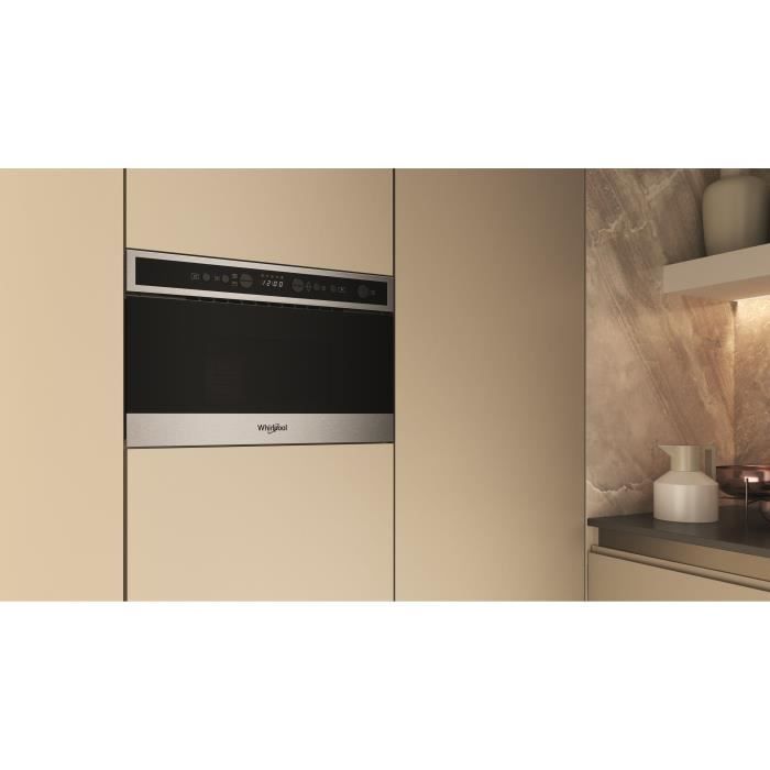 WHIRLPOOL WMN4I4BXF Built-in Microwave Oven - 22 L - Fingerprint-resistant Stainless Steel