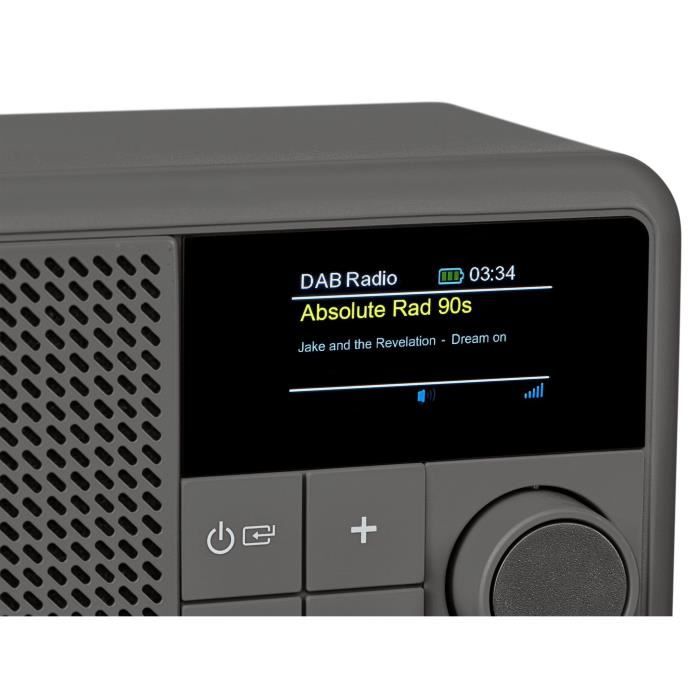 Mini Radio - MEDION - DAB/FM - Mono 2W RMS - Grey