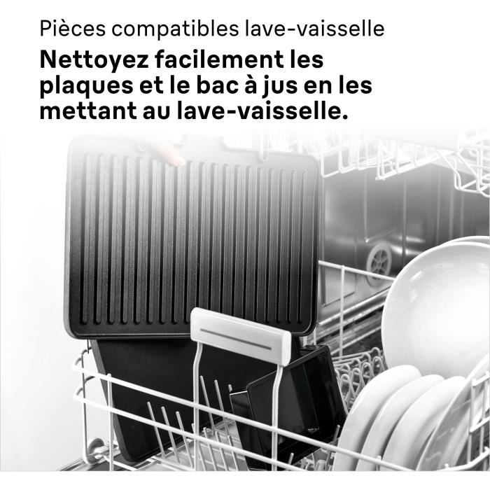 Multifunctional Grill - BRAUN - Multi Pro 9 - 2000 W - 3 Heat Settings - Black/Steel