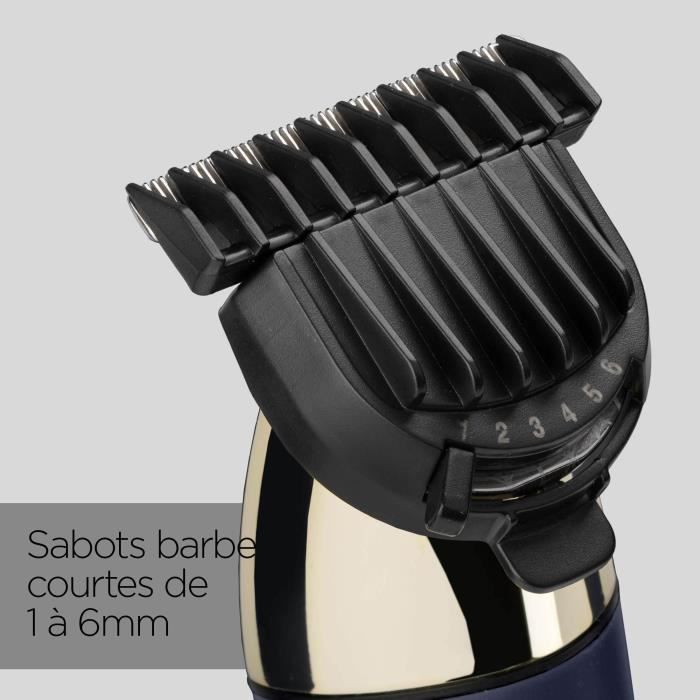 BABYLISS Cordless Beard Trimmer - T992E Super-X Metal - 5-Hour Battery Life