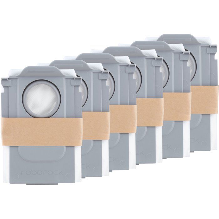 ROBOROCK Pack of 6 Dust Bags for QREVO and SAROS