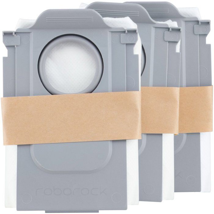 ROBOROCK Pack of 3 Dust Bags for QREVO and SAROS - White