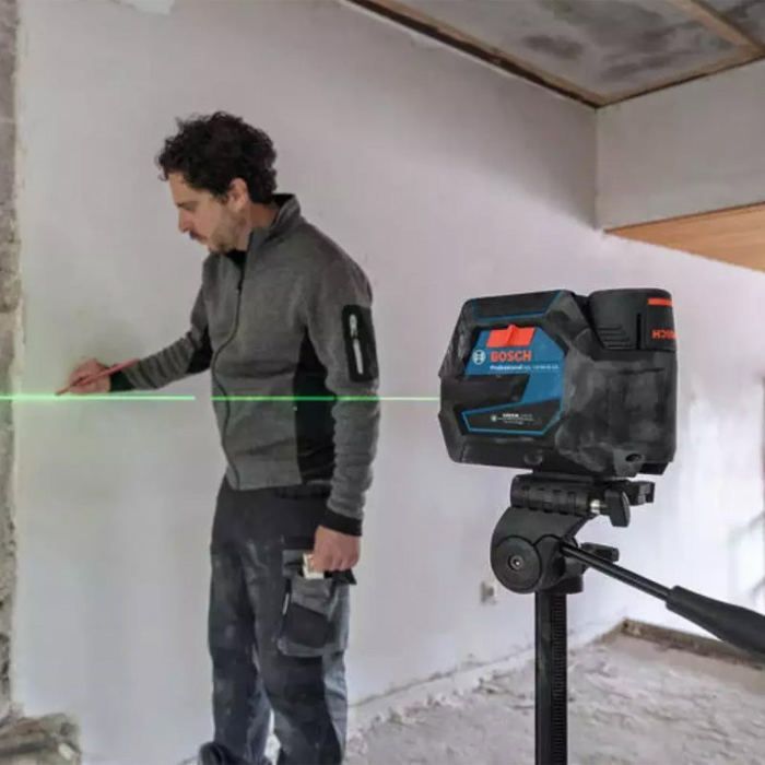 Laser combiné - BOSCH - GCL 12V-50-22 CG - Précision ±3 mm a 10 m - Portée 25 m - Alimentation sans fil