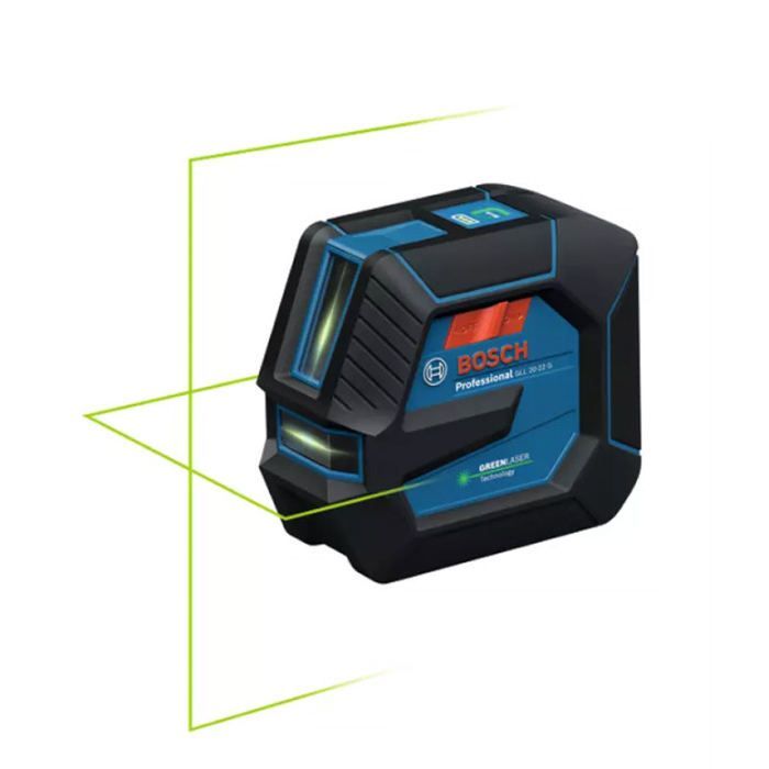 BOSCH GLL 20-22 G Cross Line Laser + 3.7V Battery