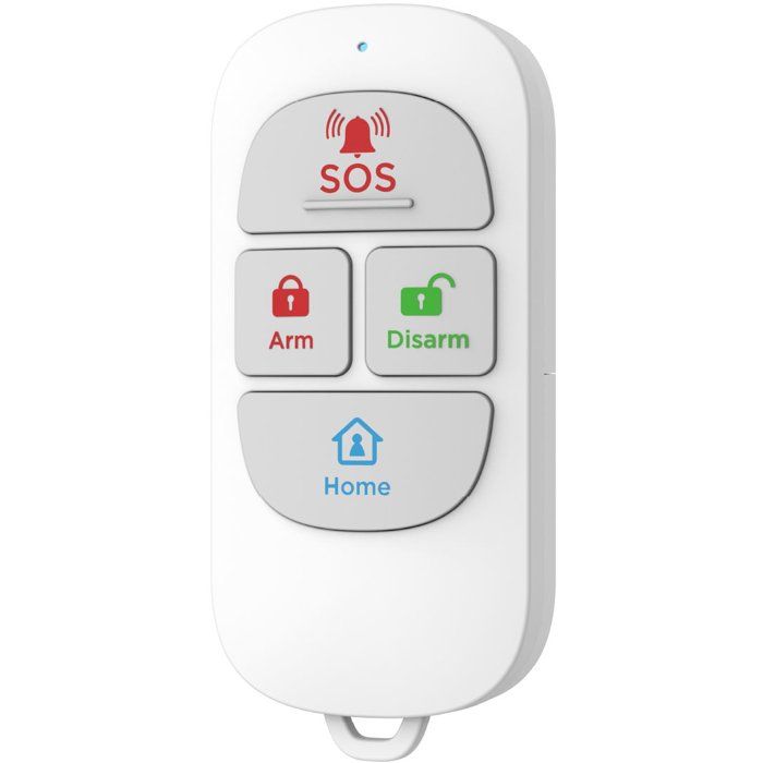 KYF Alarm Kit - 868MHz - WiFi - 90dB Siren - 2 Flashing Lights - 2 Remote Controls