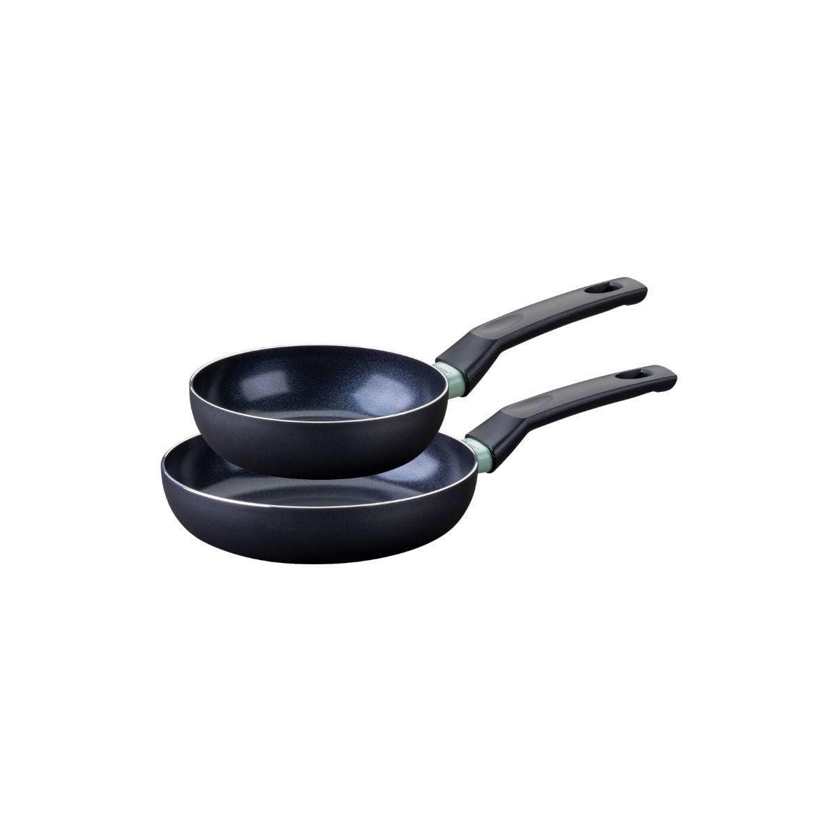 Set de 2 poeles - FACKELMANN - Brandao - Antiadhésives céramique - 16 et 20 cm