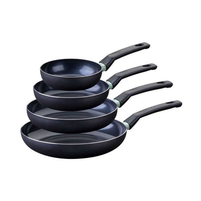 FACKELMANN Set of 4 Pans - Brandao - Non-stick Ceramic - Ø16, Ø20, Ø24, Ø28 cm