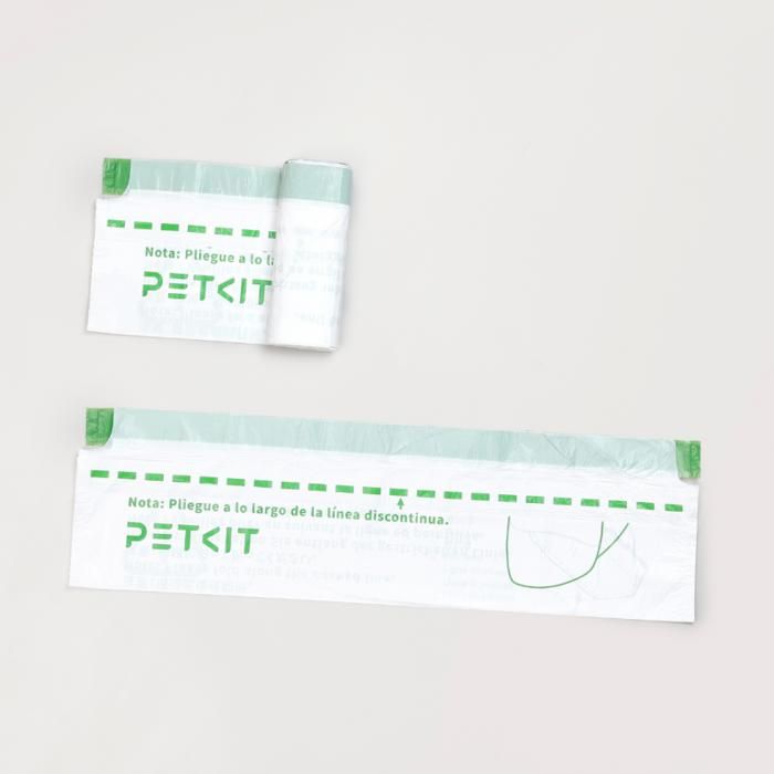 PETKIT Pack of 5 Rolls of 20 Bin Bags 8 L Compatible with PETKIT PURAMAX 2 Green