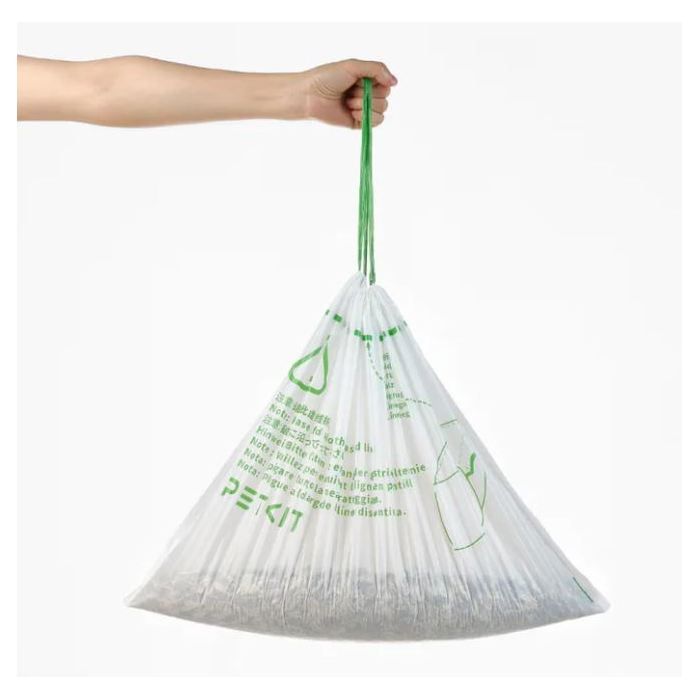 PETKIT Pack of 5 Rolls of 20 Bin Bags 8 L Compatible with PETKIT PURAMAX 2 Green