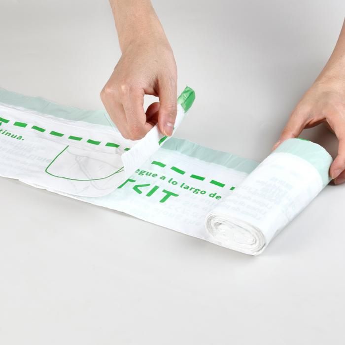 PETKIT Pack of 5 Rolls of 20 Bin Bags 8 L Compatible with PETKIT PURAMAX 2 Green