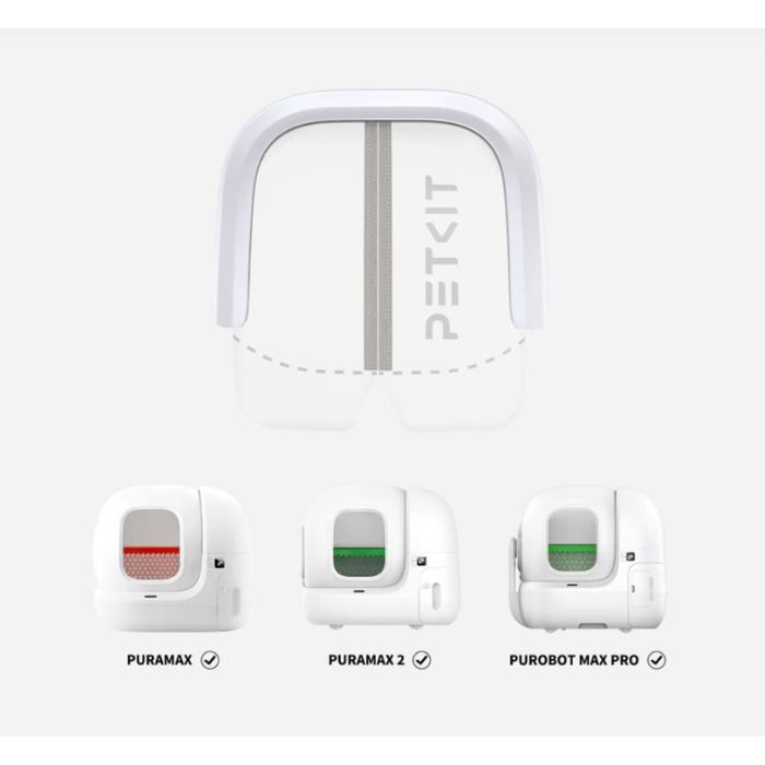 PETKIT Magnetic Curtain - 2.0 - For PURAMAX Purobot Max Litter Box - White