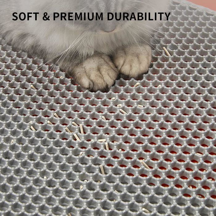 PETKIT Outdoor Mat - For PURAMAX & Pura X Litter Box - Gray/ Orange