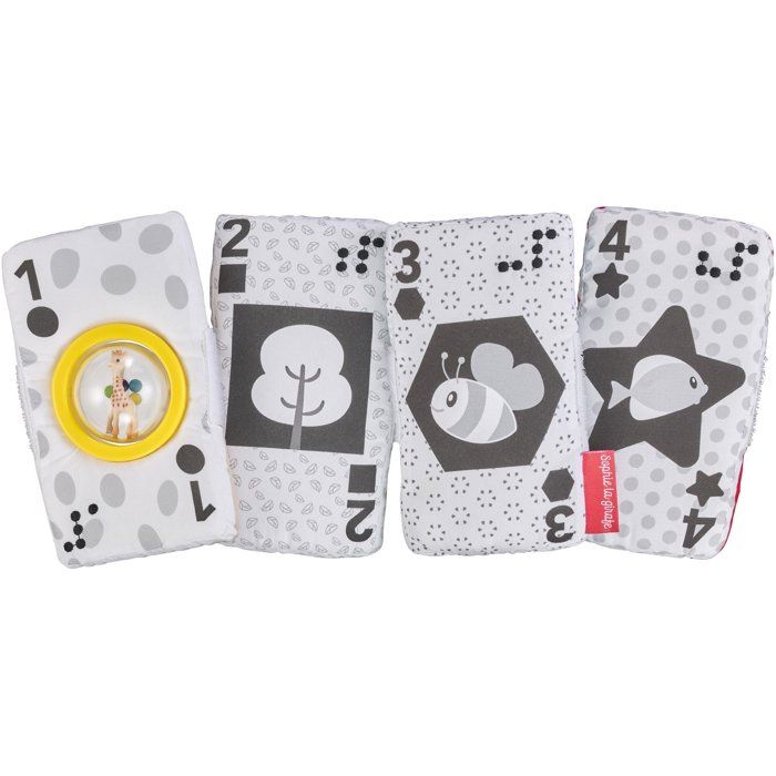 Sophie the Giraffe - Sensory Cards - Velcro - Various Materials