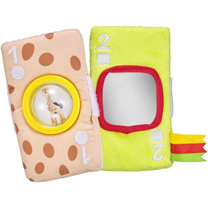 Sophie the Giraffe - Sensory Cards - Velcro - Various Materials