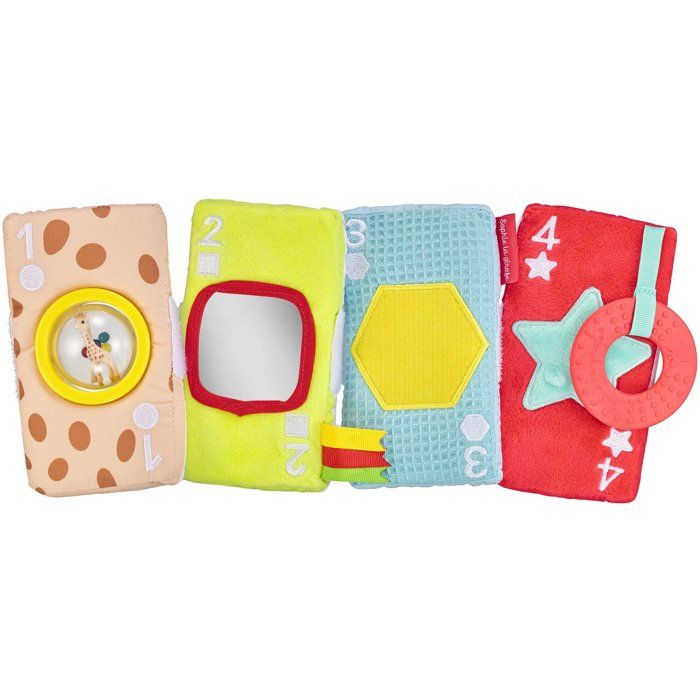 Sophie the Giraffe - Sensory Cards - Velcro - Various Materials