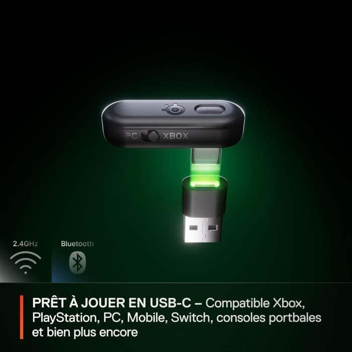 STEELSERIES Arctis Nova 3XW Wireless Gaming Headset - 40-Hour Battery Life - Bluetooth - Xbox Compatible
