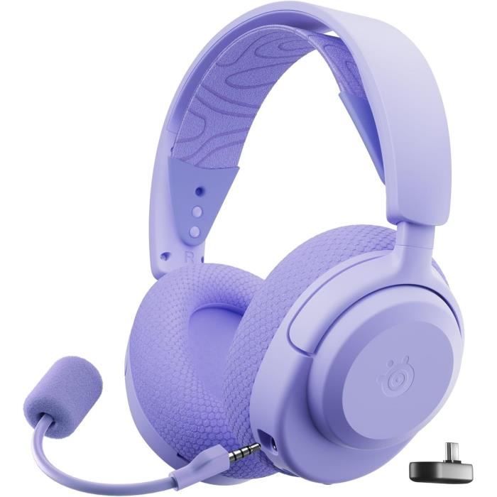 STEELSERIES Arctis Nova 3XW Wireless Gaming Headset - 40-Hour Battery Life - 2.4 GHz - Bluetooth