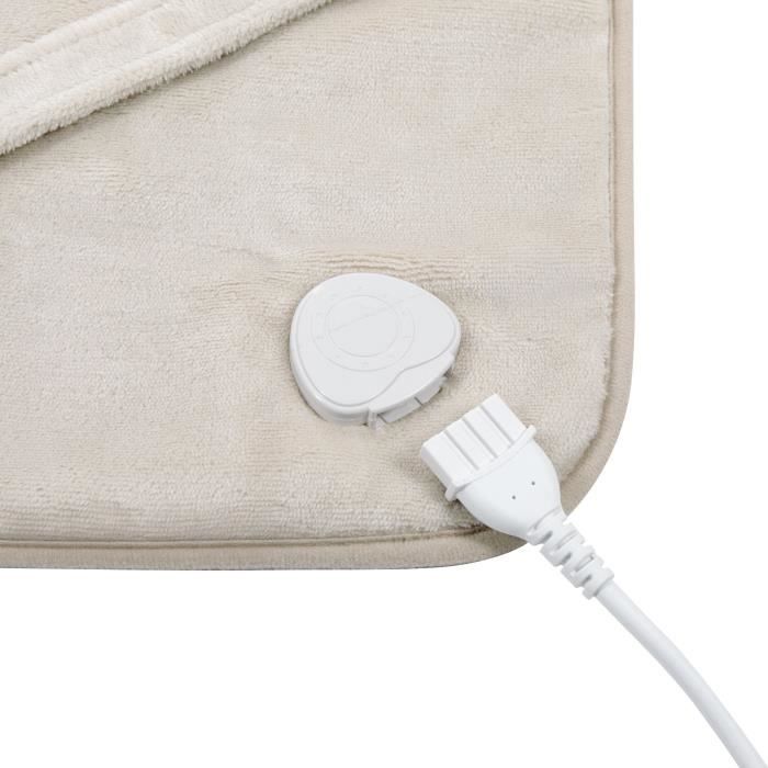 LIVOO Heating Pad for Back and Neck - DOS218C - 100 W - 60x90 cm - Flannel - Machine Washable
