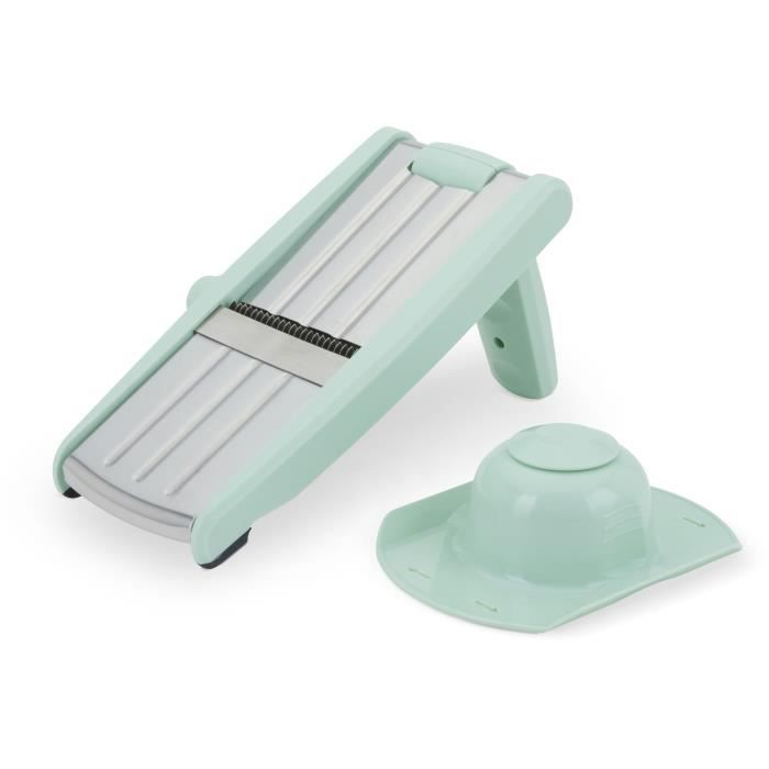 LIVOO 3-in-1 Mandoline Slicer - MEN429 - Stainless Steel - Adjustable Thickness - Non-slip Feet