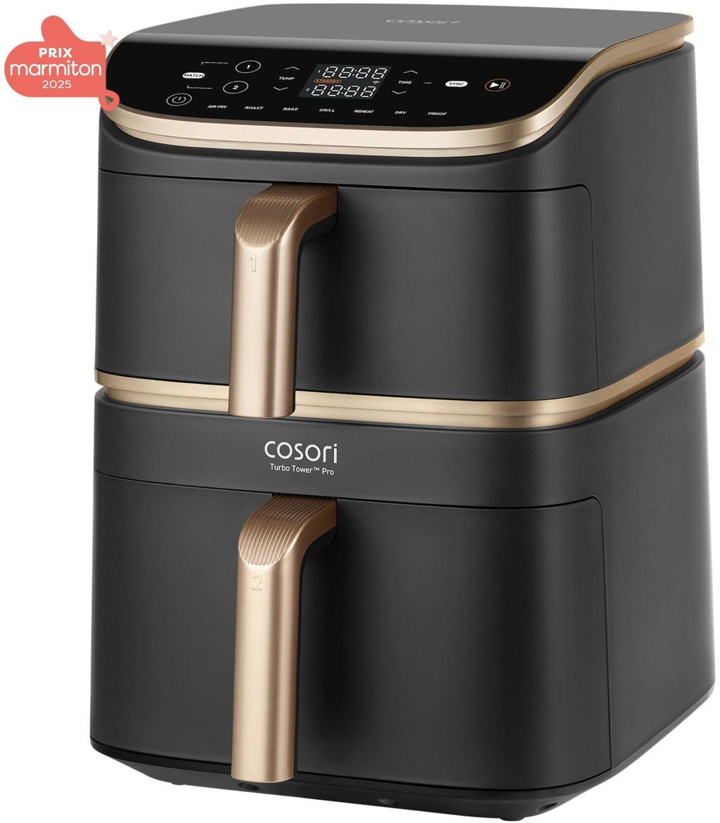 COSORI Turbo Tower Pro Smart Air Fryer - 10.8 L Capacity - 2630W - 7 Programs