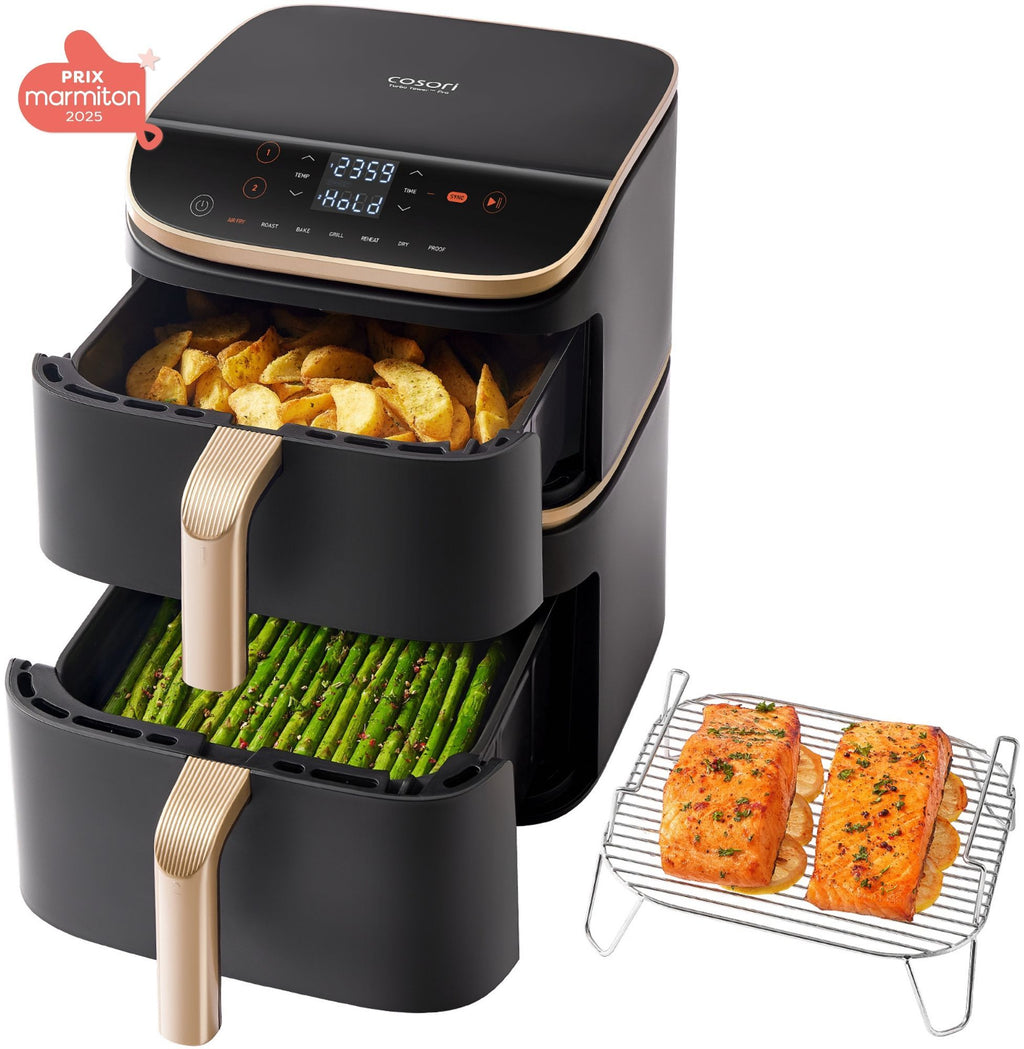 COSORI Turbo Tower Pro Smart Air Fryer - 10.8 L Capacity - 2630W - 7 Programs