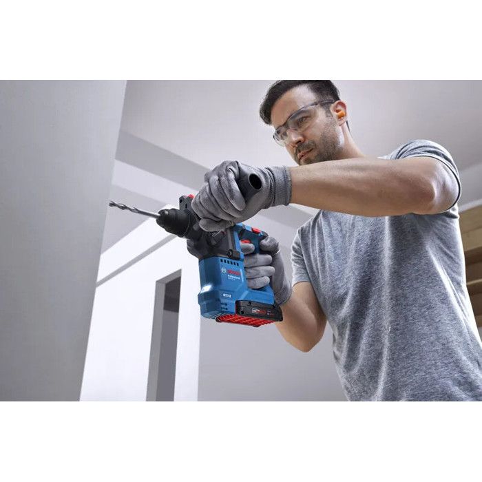 BOSCH GBH 18V-18 Professional SDS Plus Rotary Hammer Drill - KickBack Control - L-Boxx 136