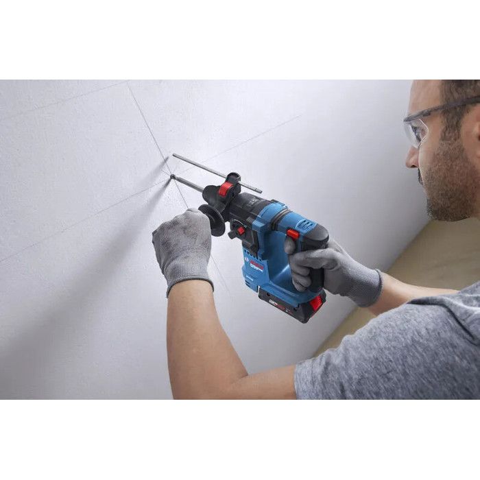 BOSCH GBH 18V-18 Professional SDS Plus Rotary Hammer Drill - KickBack Control - L-Boxx 136