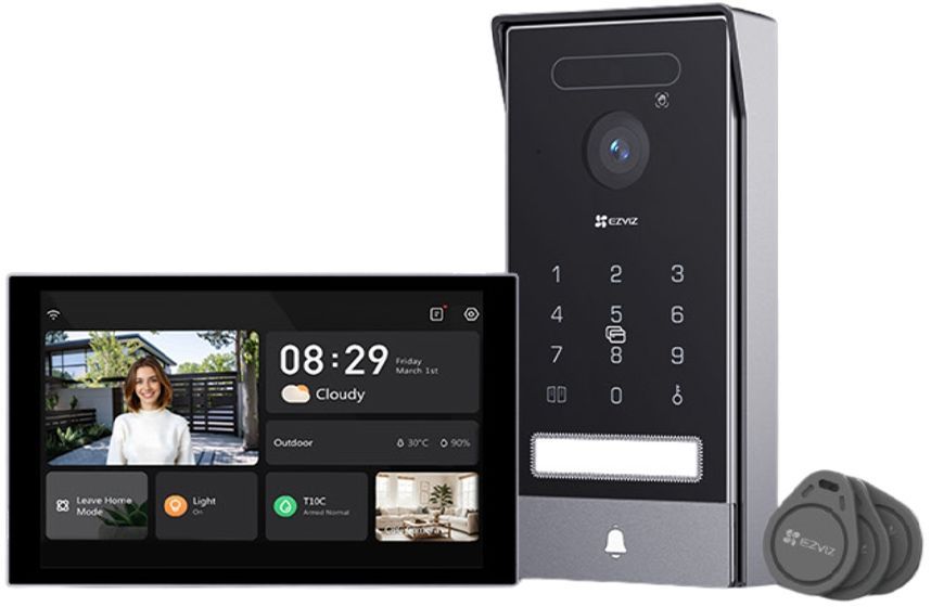EZVIZ Video Intercom - HP7 PRO 4K - 8" Touchscreen - 2-Wire