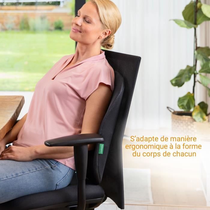 Medisana Massage Backrest MC 500 - Shiatsu - Cordless - 2 Speeds - Black